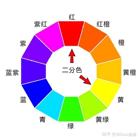 紫色對應色